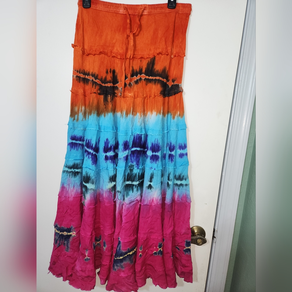 New tie dye skirt